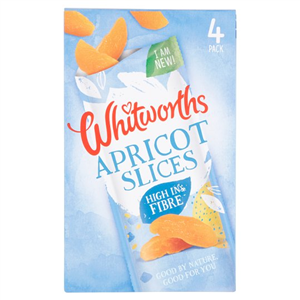 Whitworths Apricot Slices 4 X 25G