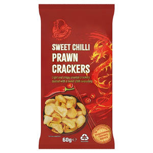 Thai Dragon Sweet Chilli Prawn Crackers 60g