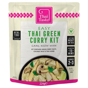 Thai Taste Green Curry Meal Kit 224g