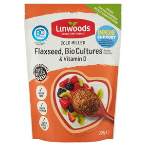 Linwoods Flax Seeds Biological Cultures & Vitamin D 200G
