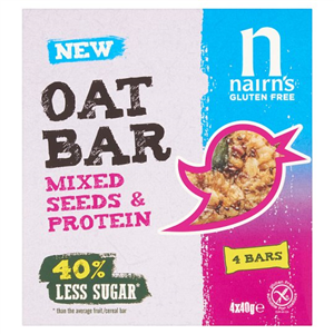 Nairns Gluten Free Oatbar Mixed Seeds & Protein 160G