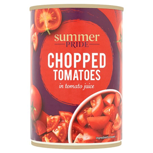 Summer Pride Chopped Tomatoes 400g