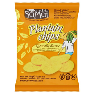 Samai Sweet Plantain Chips 75g