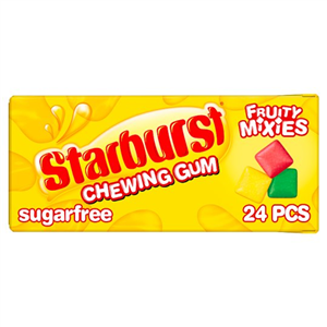 Starburst Fruit Gum 24 Mini Pellets Small Pack