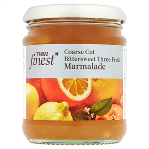 Tesco Finest Three Fruit Marmalade 340g