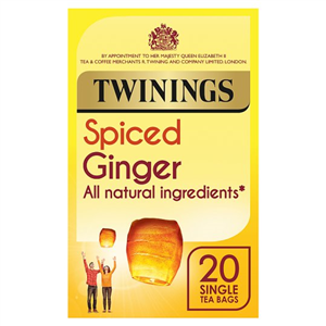 Twinings Spiced Ginger 20 Tea Bags 35G