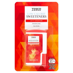 Tesco Tablet Sweeteners 300 Tablets Pack