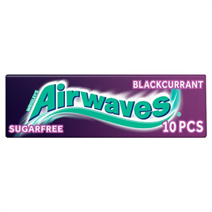 Airwaves Blackcurrant Gum 10 Pieces