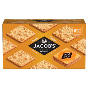 Jacobs Cream Cracker Snackpack 8Pk