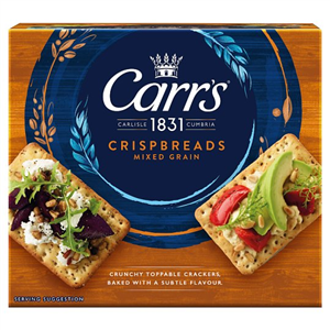 Carrs Crispbread Mixed Grain 5 Pack 190G