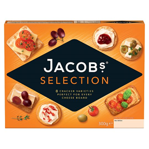 Jacobs Biscuits For Cheese 300g