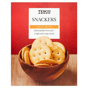 Tesco Snackers Crackers 200g