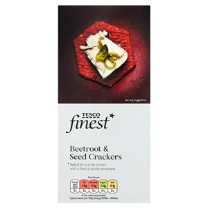 Tesco Finest Beetroot & Seed Crackers 150g