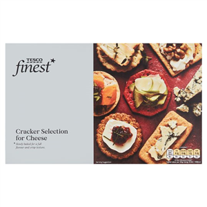 Tesco Finest Assorted Cracker For Cheese 250g