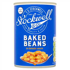 Stockwell & Co Baked Beans In Tomato Sauce 420g