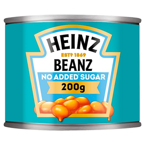 Heinz Baked Beans No Added Sugar In Tomato Sauce 200g