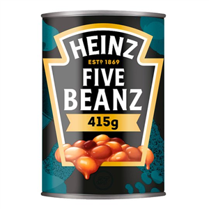 Heinz Five Beans In Tomato Sauce 415g