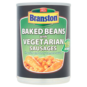 Branston Baked Beans & Vegetarian Sausage 400g