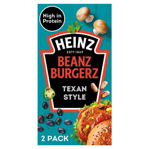 Heinz Baked Beans Burgerz Texan Style 2 Pack 180g