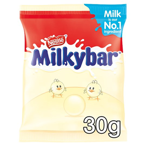 Milkybar White Chocolate Buttons Bag 30g