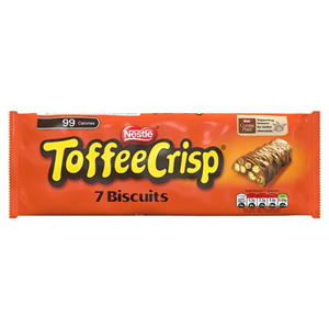 Toffee Crisp Chocolate Biscuits 7 Pack 130.9