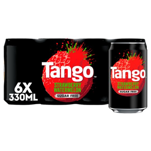 Tango Strawberry & Watermelon Sugar Free 6X330ml