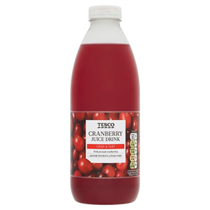 Tesco Cranberry Juice Drink 1 Litre