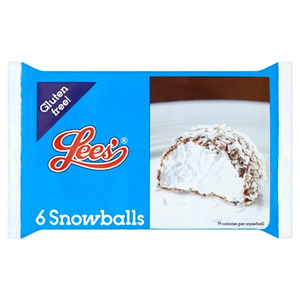 Lees 6 Snowballs 110G