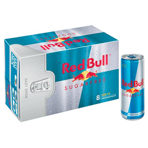 Red Bull Sugar Free Energy Drink 8 X 250Ml