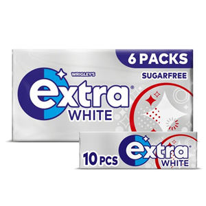 Wrigley's Extra White 6X10 Pieces 84G