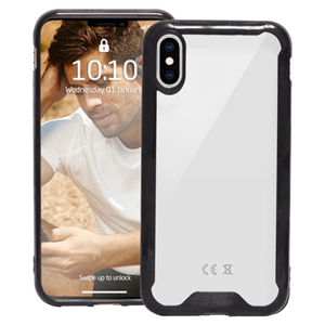 Groov-e iPhone X/XS Clear Case Edge Black