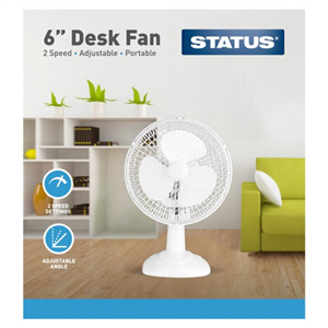 Status 6 Desk Fan