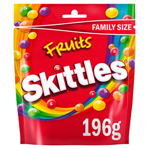 Skittles Fruits Pouch 196G