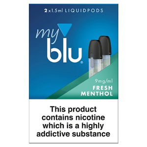 Myblu Fresh Menthol Liquid Pods 2 X 1.5ml