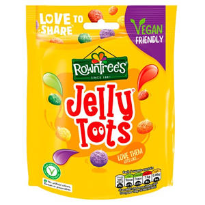 Rowntrees Jelly Tots Pouch Bag 150g