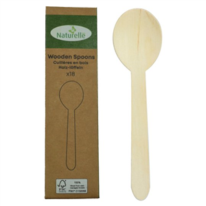 Wooden Spoon 18 Pack