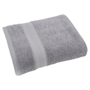 Tesco Great Value Grey Bath Sheet