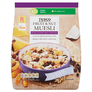 Tesco Fruit & Nut Muesli 750g