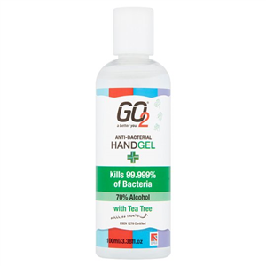 Go2 70% Alcohol Anti-Bacterial Hand Gel 100Ml