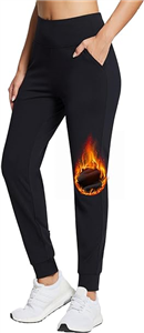 BALEAF Fleece Lined Joggers Womens Water Resistant Thermal Pants High Waist with Pockets for Running