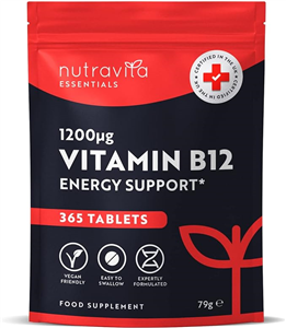 High Strength Vitamin B12 1200mcg Tablets