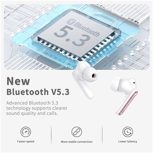 Wireless Earbuds, Bluetooth 5.3 Headphones in Ear with HiFi Stereo