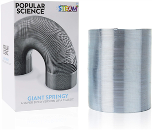 POPULAR SCIENCE Giant Springy Large Metal Coiled Helix