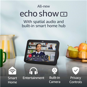 Echo Show 8 | 3rd generation Alexa Touchscreen