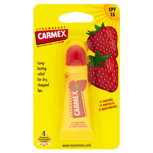 Carmex Strawberry Lip Balm Tube 10G