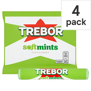 Trebor Softmints Peppermint Mints 4 Pack 179G