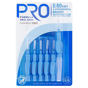 Proformula Interdental Brushes 0.60Mm 6 Pack