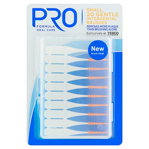 Pro Formula 20 Interdental Orange Brushes Small