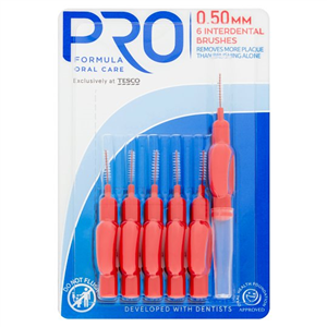 Pro Formula Interdental Brushes Half 6 Pack