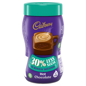Cadbury Hot Chocolate 30% Less Sugar 280G